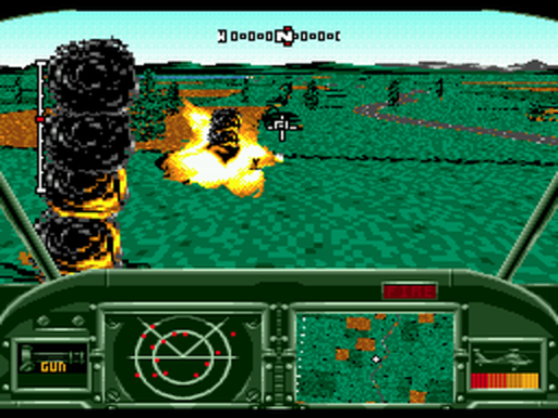 AH-3 Thunderstrike screenshot 5 for Sega CD